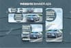 design professional website banner, header, google ad