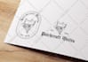 create a retro and hand drawn vintage logo