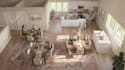 generate realistic ai interior design renderings concept midjourney