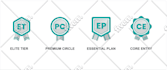 design modern flat custom vector graphic icons