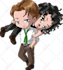 illustrate you as an anime chibi style