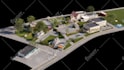 design a custom 3d isometric or 2d map illustration