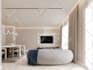 visualize a realistic 3d interior design render