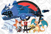 draw your oc and pokemon team in my style