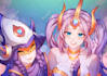 draw couple anime style for you
