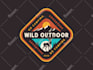 design vintage, retro, badge, business, company, clothing, outdoor, hipster logo