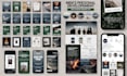 design custom instagram post, story, branding kit on canva