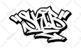 create graffiti logo or graffiti illustration in 24 hours