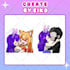 draw twitch emotes, chibi emotes, animated emotes, vtuber for stream