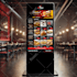 do a uiux design and development of a self service kiosk, pos system kiosk