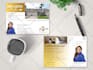 design luxurious real estate sales flyer or eddm postcard