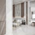 do interior design living room, bedroom, and bathroom in 3d rendering