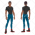 create a professional 2d digital character design