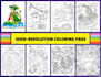 deliver 5000 plus colorings, 2000 plus low content pages bundle for amazon KDP