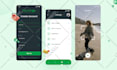 design a modern mobile app in figma