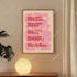 design trendy wall art or poster for etsy shop or home