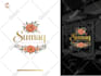 create a professional barber shop and beauty salon logo