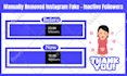 manually unfollow instagram followings