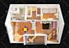 create 3d floorplan renderings or convert 2d floorplan to 3d