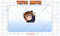 draw custom  emotes for twitch or any platform