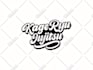 do lettering logo custom design