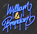 create neon style graffiti or handstyle
