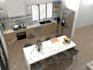 design and render kitchen interior in 3d