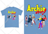 do cartoon vintage comic style like archie comics