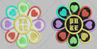 do custom embroidery patches quality provide in dst pcs