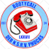 design round sticker label patch stamp and instagram logo design