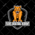 draw mighty cartoon sports logo design