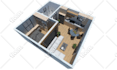 real estate design floor plan 3d modeling, rendering house, office