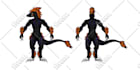 design a professional 2d character reference sheet for your oc