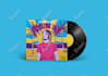 design album or single cover illustration