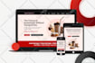 design and develop a responsive modern website