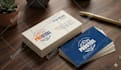 do business card design, unique business card with 3 concept