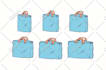 make hand drawn custom icon set for website, apps etc