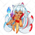 draw cute chibi art keychains and stickers for you