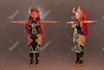 do 3d character modeling, sculpting and animation