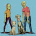 make your cartoon zombie portrait