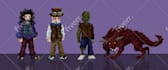 make animated pixel art characters for your game