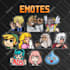 design unique twitch or discord emotes for you