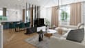 do realistic 3d interior and exterior architecture rendering