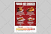 design a professional menu for your business