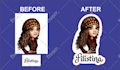 create outlines and die cut for logo, stickers, illustrations, etc