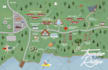 create detailed map illustration