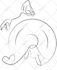 draw vector single line art illustration