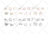make simple, unique and hand drawn custom icons set