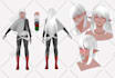 make design character sheet anime style