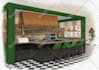make restaurant, bar illustration, sketch